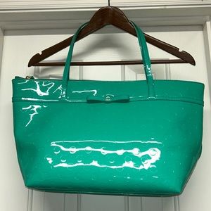 EUC TEAL KATE SPADE TOTE BAG